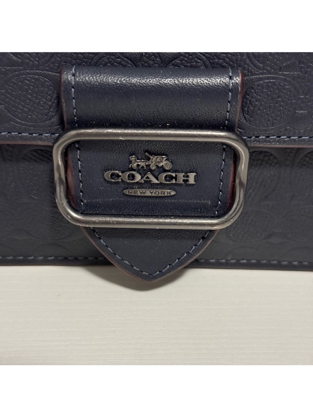 Coach Morgan Crossbody in Signature Leather - Picture 9 of 10